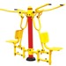 Senior Outdoor Fitness Equipment Course Trail Lat Pull Down